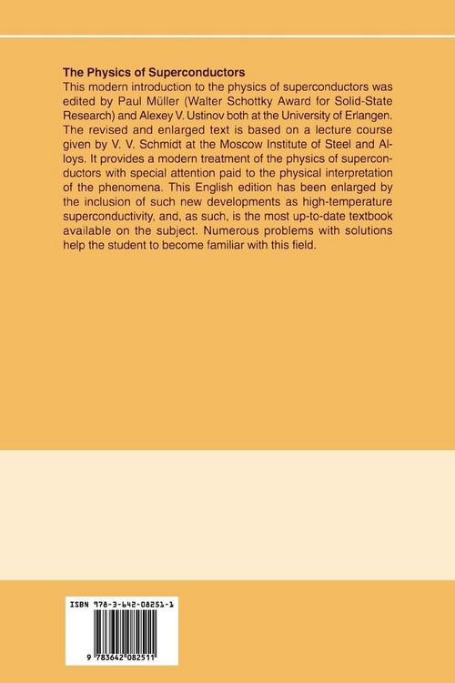 Produktbild: The Physics of Superconductors