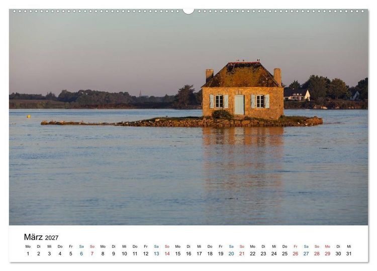 Produktbild: Das Morbihan - ein Ausflug in den S&uuml;den der Bretagne (hochwertiger Premium Wandkalender 2027 DIN A2 quer), Kunstdruck in Hochglanz