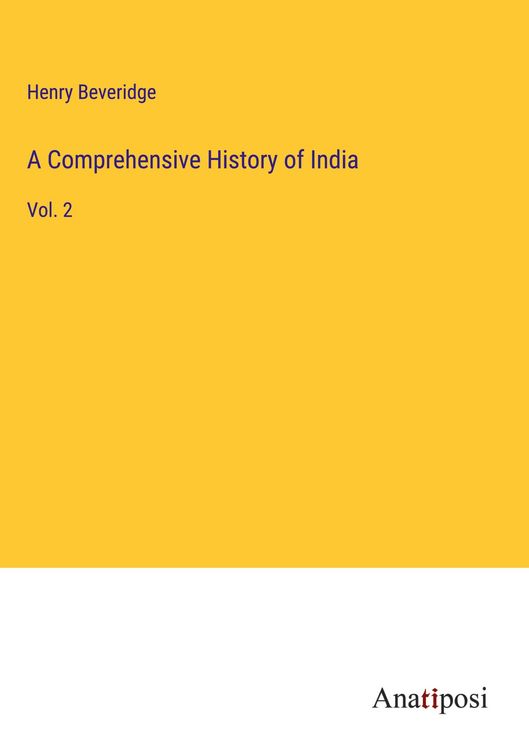 Produktbild: A Comprehensive History of India