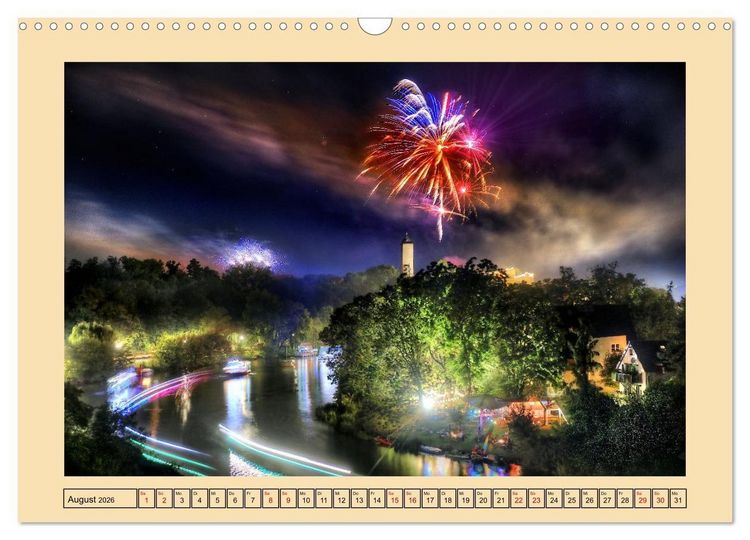 Produktbild: Stadtansichten von Halle an der Saale (Wandkalender 2026 DIN A3 quer), CALVENDO Monatskalender