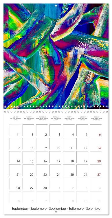 Produktbild: Your year full of rainbows by Katharina Stachanczyk (Wall Calendar 2026 12 &times; 12 Inch) CALVENDO 12 Month Wall Calendar