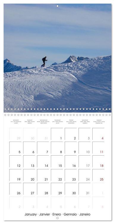 Produktbild: Europe on Foot (Wall Calendar 2026 12 &times; 12 Inch) CALVENDO 12 Month Wall Calendar