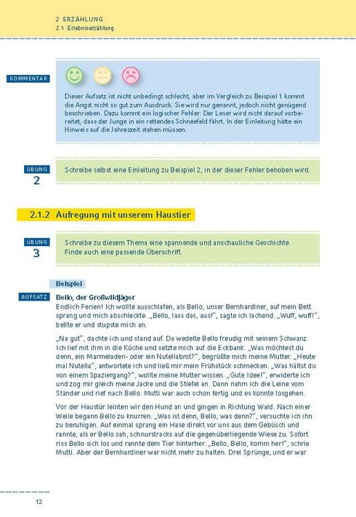 Produktbild: Mein gro&szlig;es Aufsatzbuch - Deutsch 5./6. Klasse