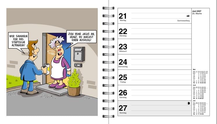 Produktbild: Diary Rentner 2027