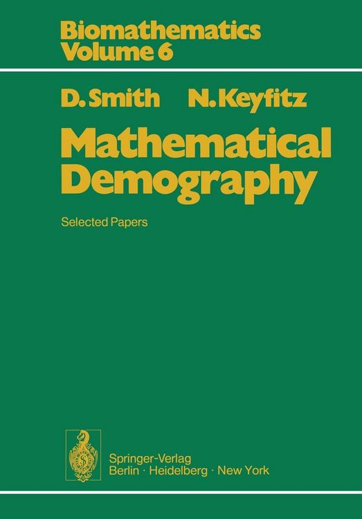 Produktbild: Mathematical Demography
