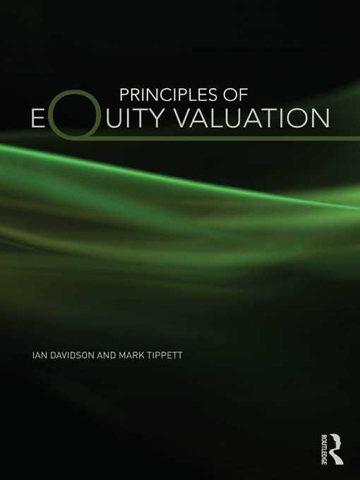 Produktbild: Principles of Equity Valuation