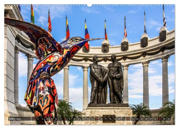 Produktbild: Ecuador 2026 Zwischen Hochland und K&uuml;ste (hochwertiger Premium Wandkalender 2026 DIN A2 quer), Kunstdruck in Hochglanz