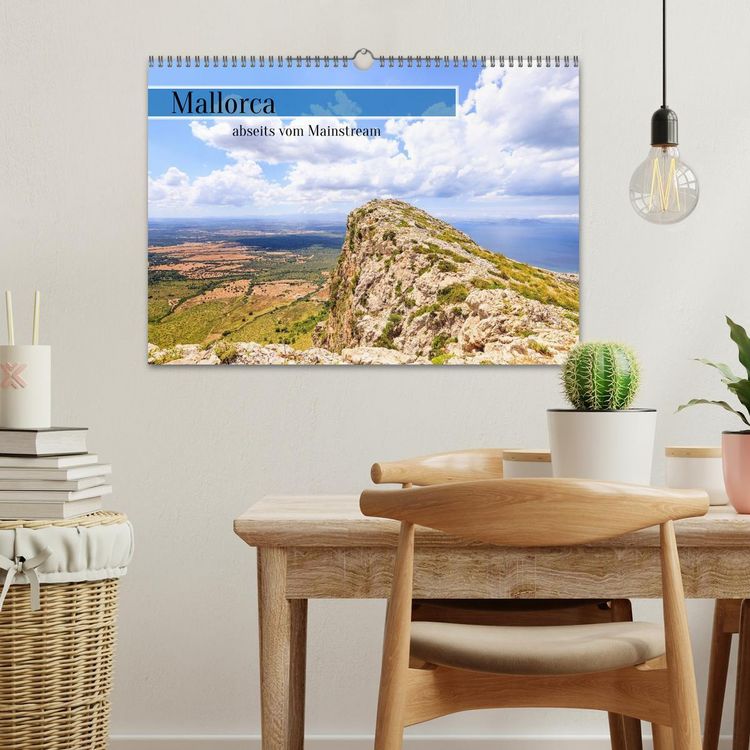 Produktbild: Mallorca - abseits vom Mainstream (Wandkalender 2026 DIN A3 quer), CALVENDO Monatskalender