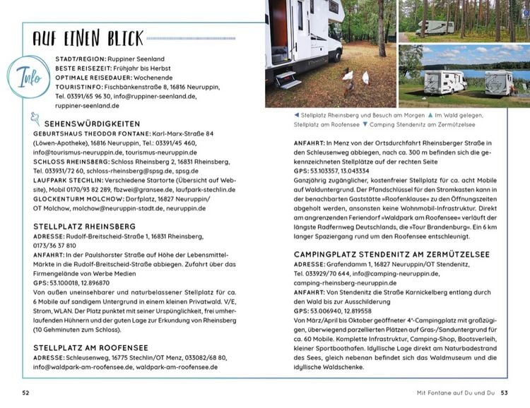 Produktbild: Wochenend & Wohnmobil - Kleine Auszeiten Berlin & Brandenburg mit Spreewald
