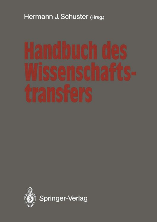 Produktbild: Handbuch des Wissenschaftstransfers
