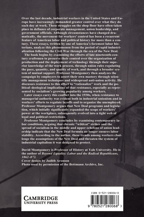 Produktbild: Workers' Control in America