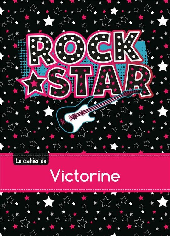 Produktbild: Cahier victorine blanc,96p,a5