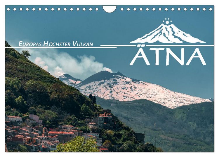 Produktbild: &Auml;tna - Europas h&ouml;chster Vulkan (Wandkalender 2026 DIN A4 quer), CALVENDO Monatskalender