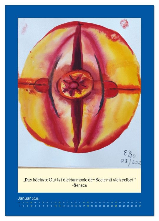 Produktbild: Ur-Verbundenheit - Bilder f&uuml;r die Seele (hochwertiger Premium Wandkalender 2026 DIN A2 hoch), Kunstdruck in Hochglanz