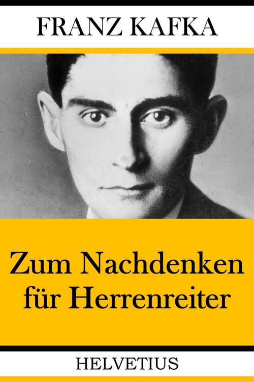 Produktbild: Zum Nachdenken f&uuml;r Herrenreiter