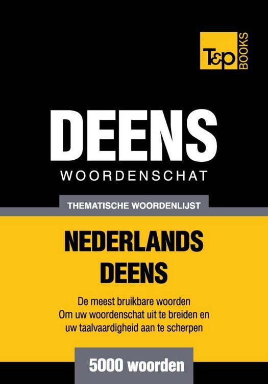 Produktbild: Thematische woordenschat Nederlands-Deens - 5000 woorden