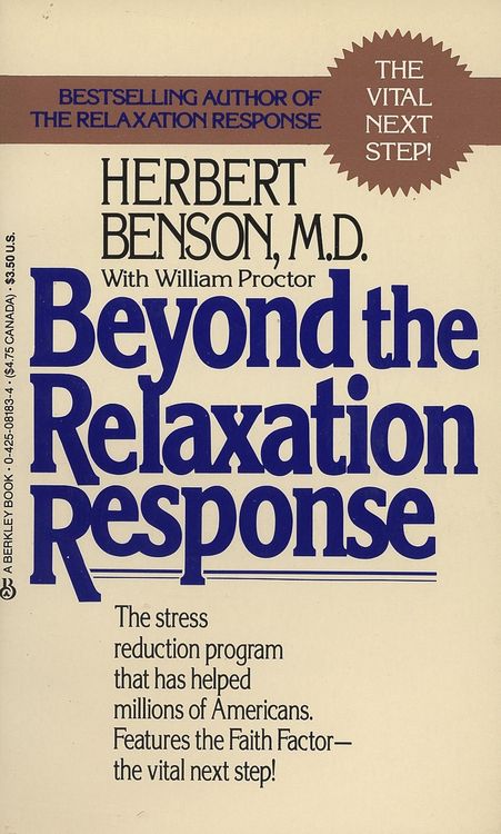Produktbild: Beyond the Relaxation Response