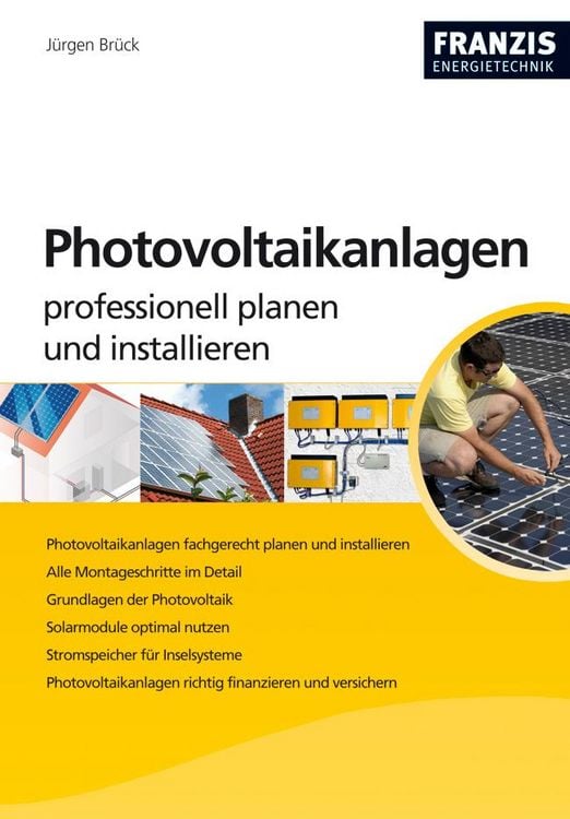 Produktbild: Photovoltaikanlagen professionell planen und installieren