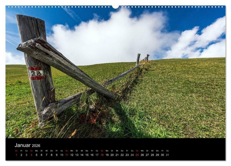 Produktbild: Von Venetien nach S&uuml;dtirol (hochwertiger Premium Wandkalender 2026 DIN A2 quer), Kunstdruck in Hochglanz