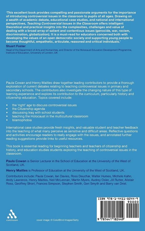 Produktbild: Teaching Controversial Issues in the Classroom