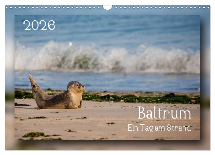 Produktbild: Baltrum - Ein Tag am Strand (Wandkalender 2026 DIN A3 quer), CALVENDO Monatskalender