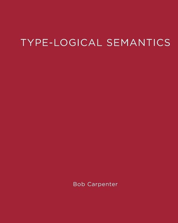 Produktbild: Type-Logical Semantics