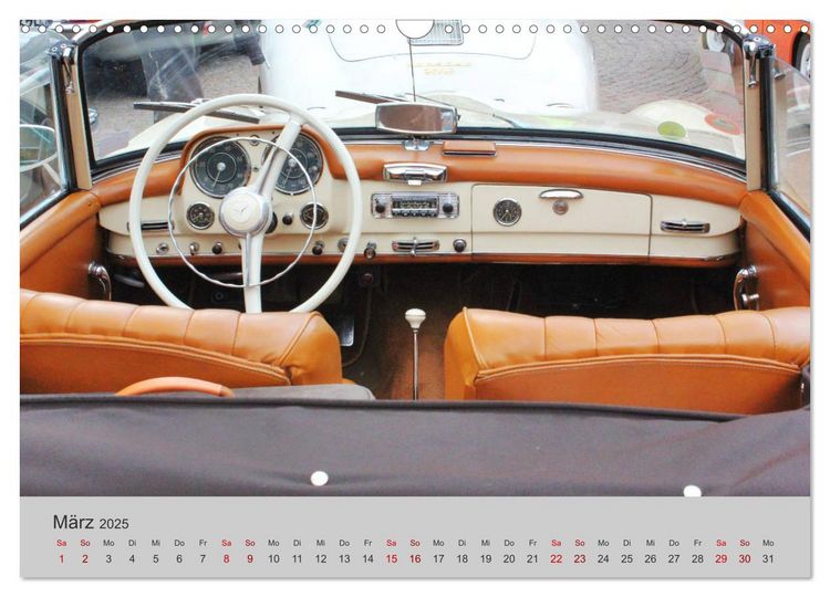 Produktbild: Der SL - &Auml;sthetik pur von Mercedes Benz (Wandkalender 2025 DIN A3 quer), CALVENDO Monatskalender