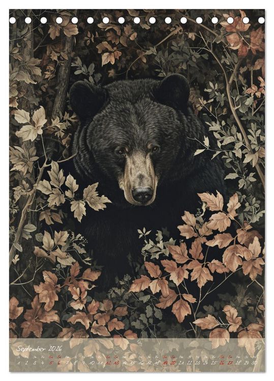 Produktbild: Teddyliebe B&auml;ren wie ich sie mag (Tischkalender 2026 DIN A5 hoch), CALVENDO Monatskalender