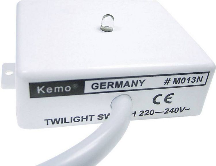 Produktbild: Kemo M013N D&auml;mmerungsschalter Baustein 230 V/AC