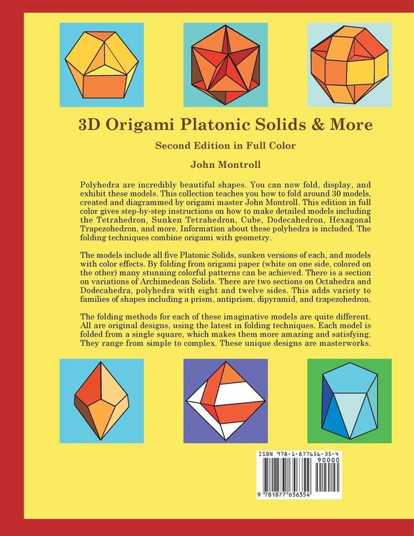 Produktbild: 3D Origami Platonic Solids & More