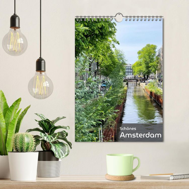 Produktbild: Sch&ouml;nes Amsterdam (Wandkalender 2026 DIN A4 hoch), CALVENDO Monatskalender