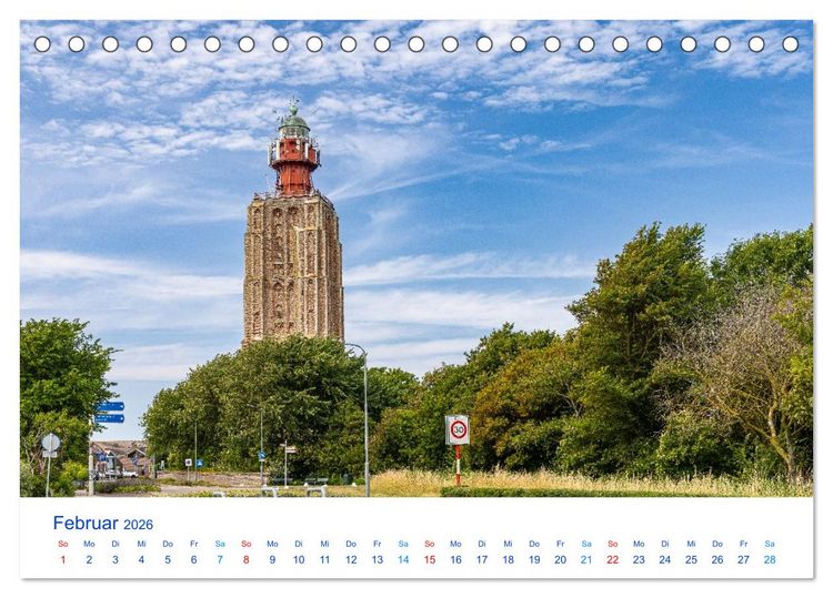 Produktbild: Sommer in Seeland (Tischkalender 2026 DIN A5 quer), CALVENDO Monatskalender