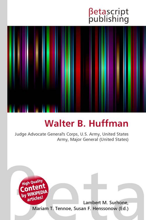 Produktbild: Walter B. Huffman