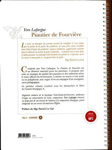Produktbild: Psautier de Fourvi&egrave;re