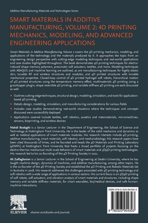 Produktbild: Smart Materials in Additive Manufacturing, volume 2