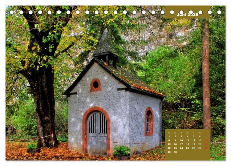 Produktbild: Die Eifel und ihre Regionen - Die Vulkaneifel (Tischkalender 2026 DIN A5 quer), CALVENDO Monatskalender
