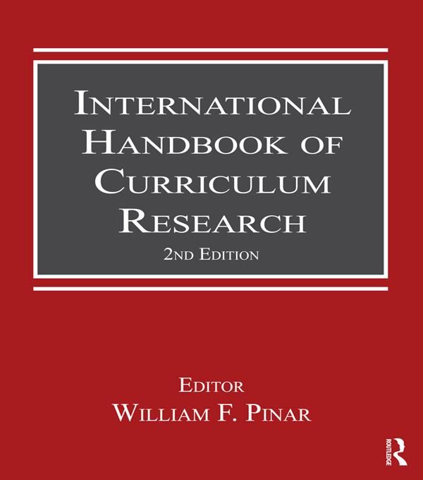 Produktbild: International Handbook of Curriculum Research