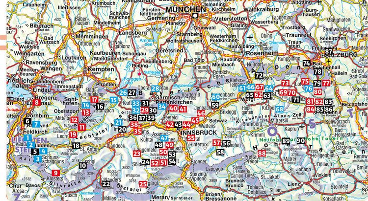 Produktbild: Klettersteige Bayern &ndash; Vorarlberg &ndash; Tirol &ndash; Salzburg