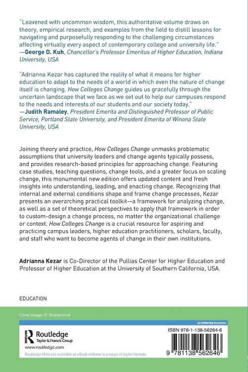 Produktbild: How Colleges Change