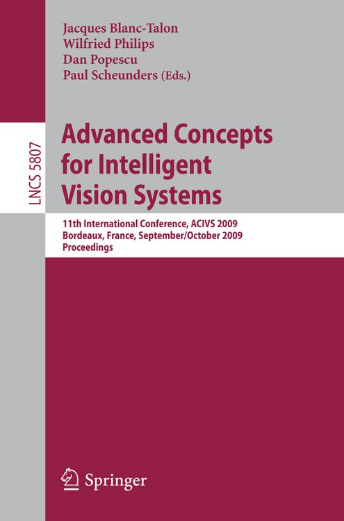 Produktbild: Advanced Concepts for Intelligent Vision Systems