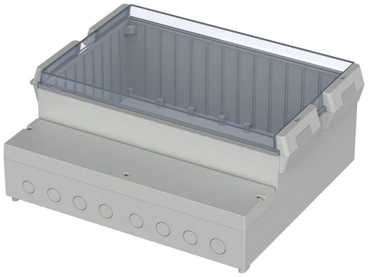Produktbild: Bopla REGLOCARD RCP 2500 Wand-Geh&auml;use 257 x 217 x 132.5 ABS, Polycarbonat Hellgrau 1St.