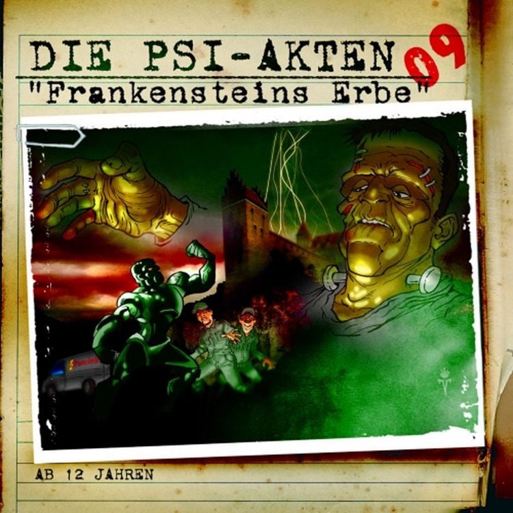 Produktbild: Die PSI-Akten 09: Frankensteins Erbe