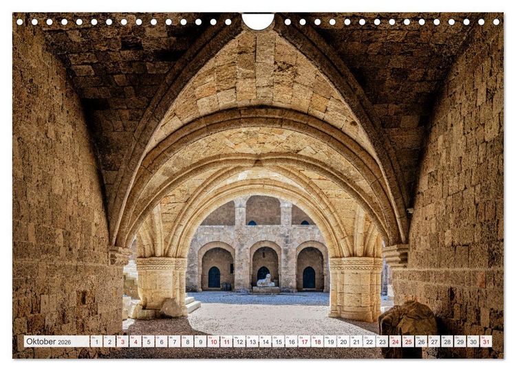 Produktbild: Rhodos und Symi (Wandkalender 2026 DIN A4 quer), CALVENDO Monatskalender