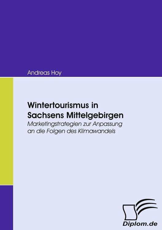 Produktbild: Wintertourismus in Sachsens Mittelgebirgen