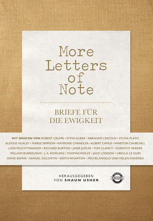 Produktbild: More Letters of Note