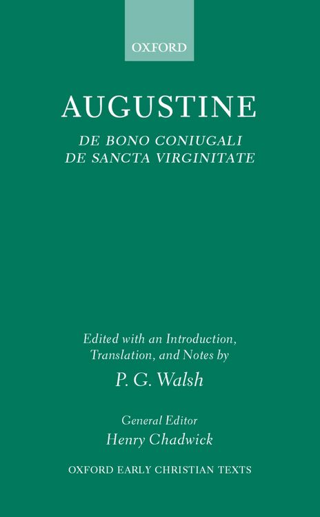Produktbild: De Bono Coniugali and De Sancta Virginitate