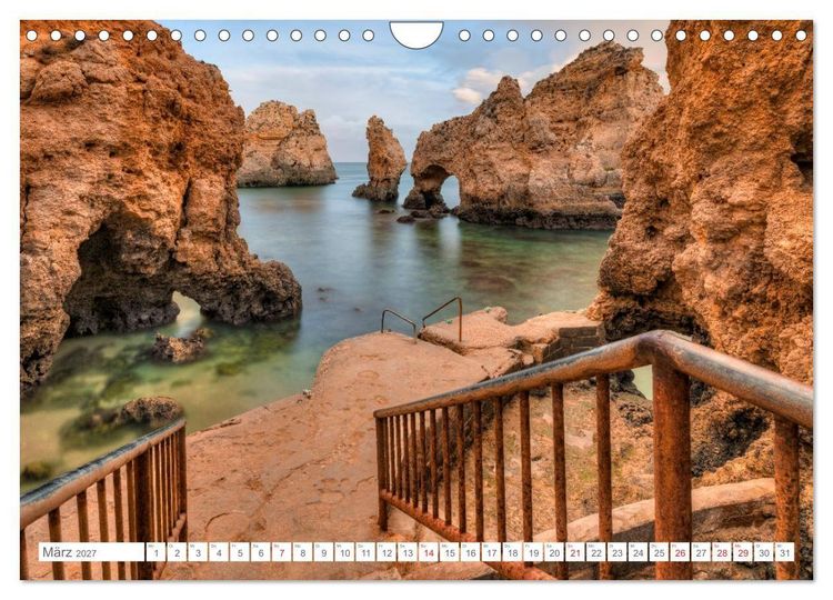 Produktbild: Portugal, der bunte S&uuml;den Europas (Wandkalender 2027 DIN A4 quer), CALVENDO Monatskalender