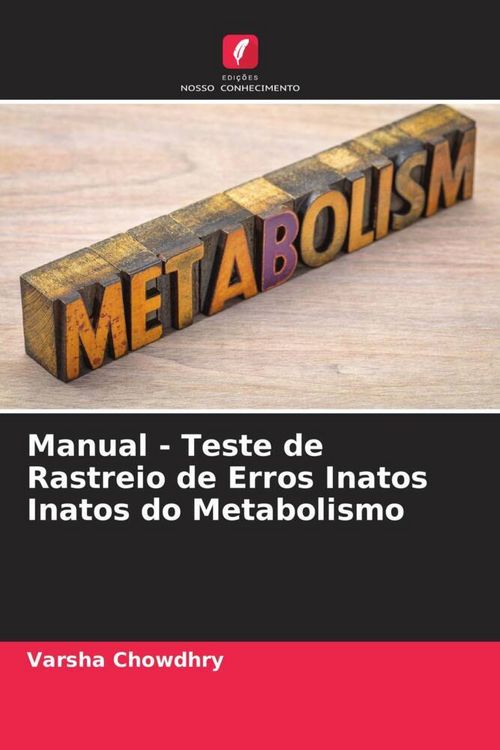 Produktbild: Manual - Teste de Rastreio de Erros Inatos Inatos do Metabolismo