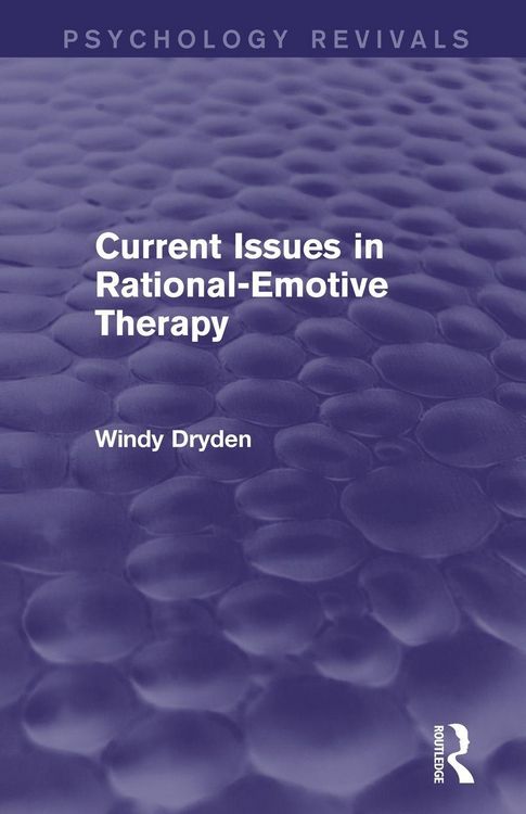 Produktbild: Current Issues in Rational-Emotive Therapy