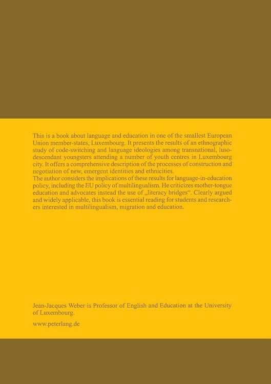 Produktbild: Multilingualism, Education and Change